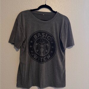 Halloween basic witch t shirt, oversized